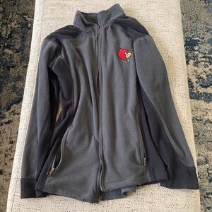 Louisville Grey Fleece Jacket